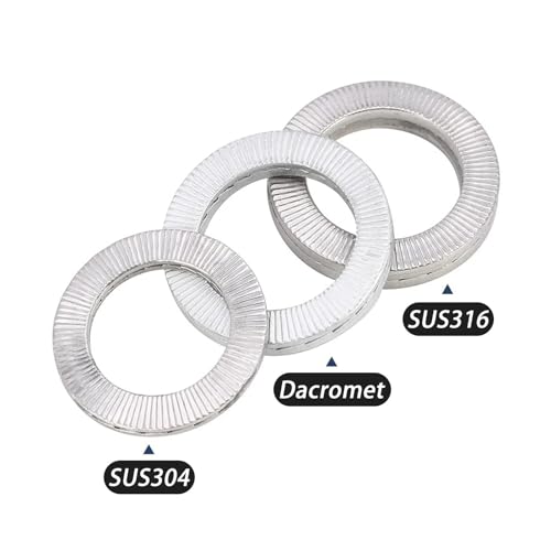 Rondelle autobloquante inox 316 M16 solution anti-vibration extérieure