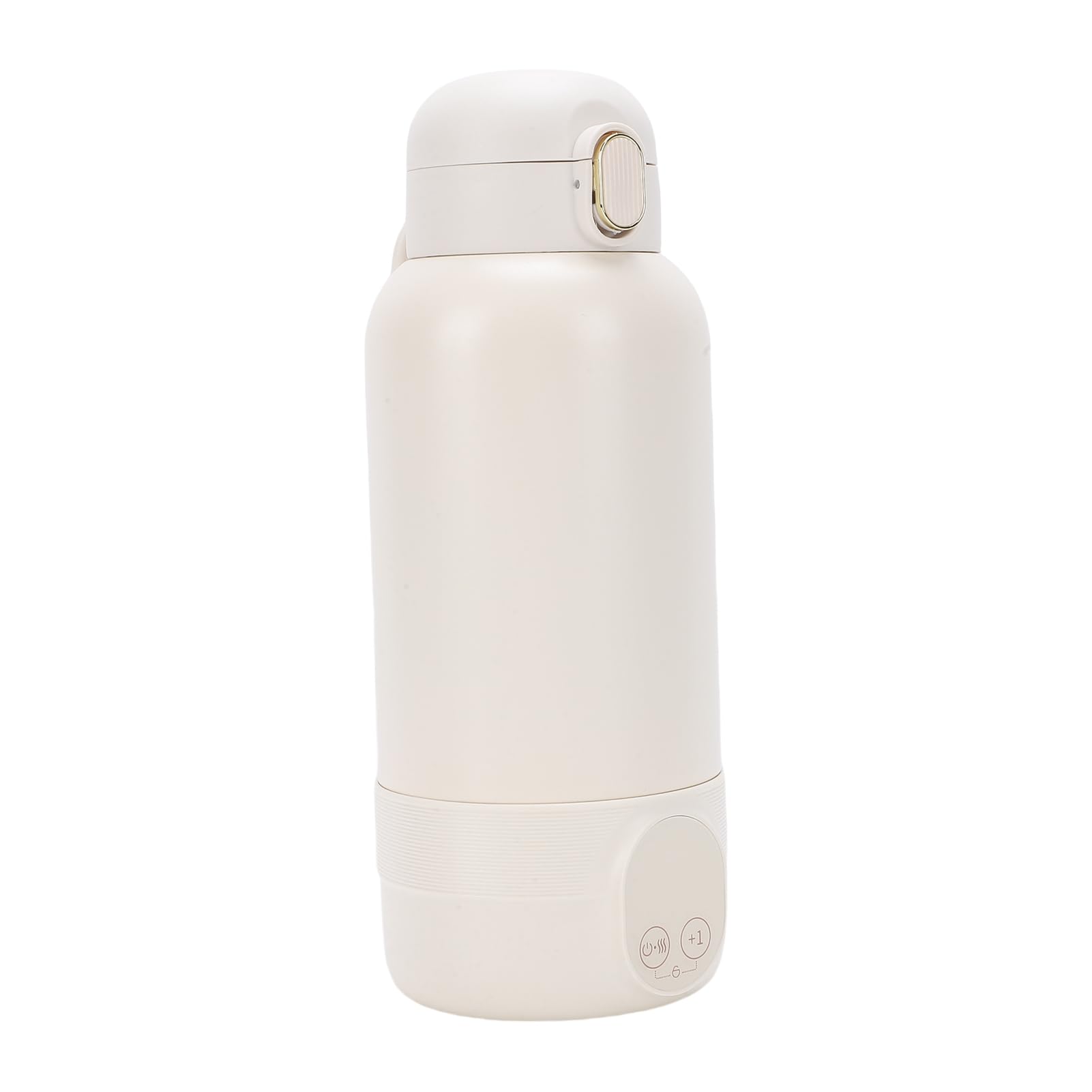 SIXRUN Calentador de Leche Portátil, Acero Inoxidable 316, Calentamiento Rápido y Control de Temperatura Inteligente, Capacidad de 500 Ml para Viajes y Enfermería Al Aire Libre
