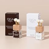OLGA Car Air Freshener for Men – 8ml Cedarwood Signature Clip-on Diffuser with Wooden Reeds – Long-Lasting Luxury Car Scent with Real Cedarwood – Elegant, Natural and Strong – Up to 30 Days - Image 8