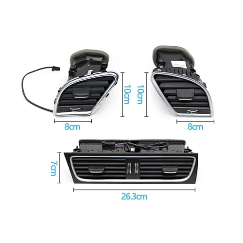 Grille d'aération Audi A4 B8 résout les sifflements de ventilation - Côté droit 2009-2016