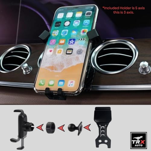 Phone Holder Mount With Gravity Phone Holder For Mercedes Benz E Class, CLS 2016 To 2023 | Mercedes E Class Car Accessories | Mercedes Car Mobile Phone Holder
