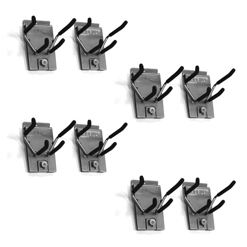 PROSLAT 13315K Ski Rack Designed for Slatwall, 8-Pack