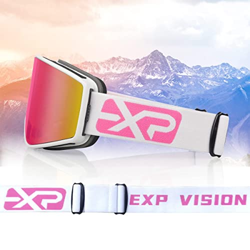 Exp Vision Ski/Snowboard Goggles Parent-Child Snow Goggles Over Glasses For Men, Women Youth Kids #TOP2