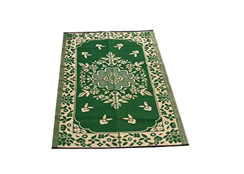 Buy THE HOME LOUNGE Grade Plastic CHATTAI MAT (4x6) FT, Reversable Dual ...