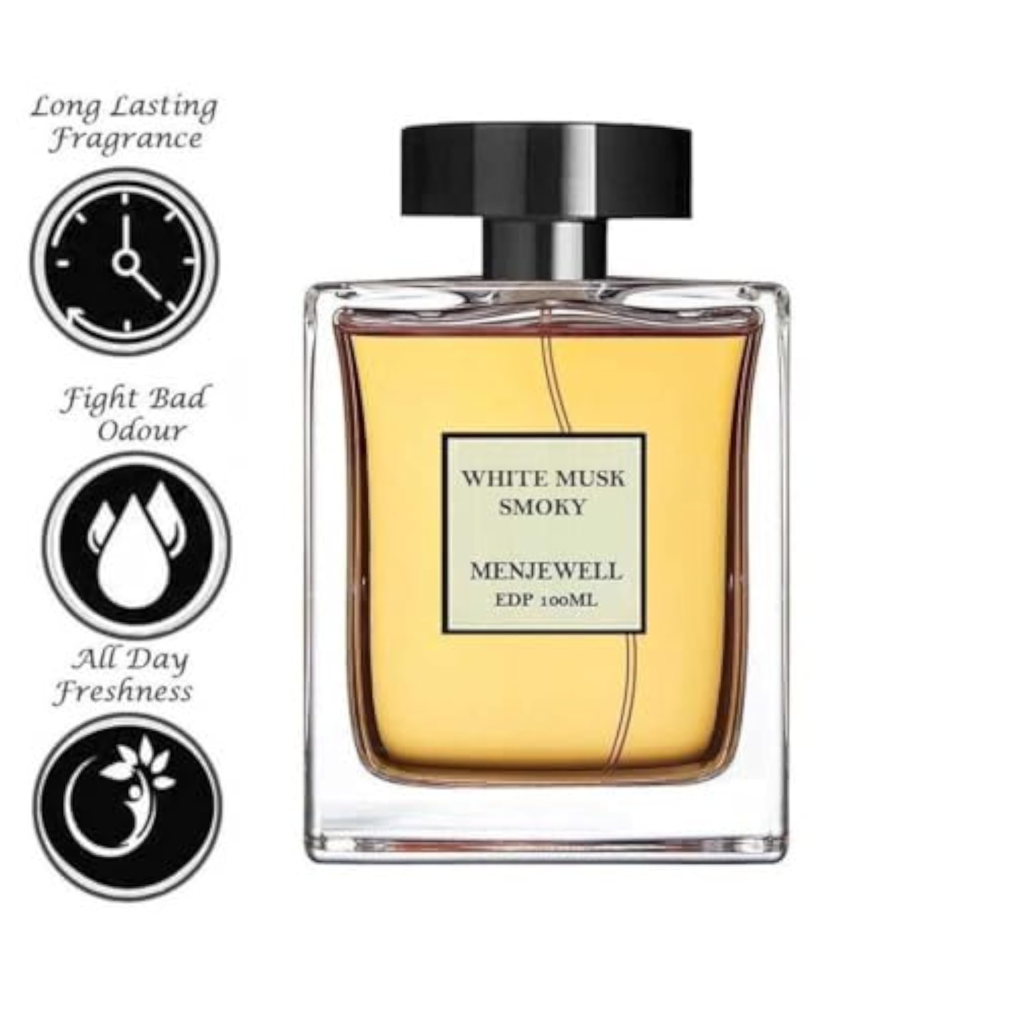 WHITE MUSK SMOKY Perfume for Men, 100ml