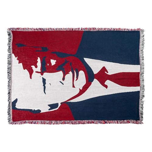 Devant Donald Trump Woven Throw Blankets (48 x 68) - Trump Portrait
