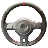 volante golf 6 segunda mano Comodidad: la cubierta del volante cosida a mano es muy decorativa, elegante y de moda y está llena de estilo caballeroso, sensación cómoda, súper equipamiento para automóviles.