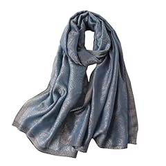 Cashew Nut Scarf-blue