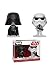 Funko Vynl: Star Wars - Darth Vader & Stormtrooper Collectible Figure, Multicolor