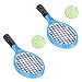 01 02 015 Racchetta da Tennis per casa delle Bambole, Pallina da Tennis per casa delle Bambole in Resina Non tossica Sicuro Ecologico per Adulti per la casa Asilo per Bambini per Negozio di Bambole
