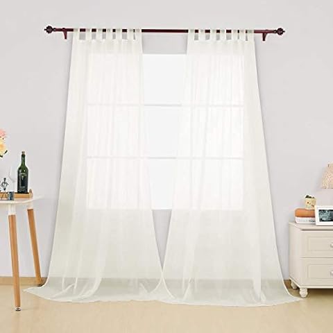Cortina Deconovo Lino Look Voile con Trabillas Cover