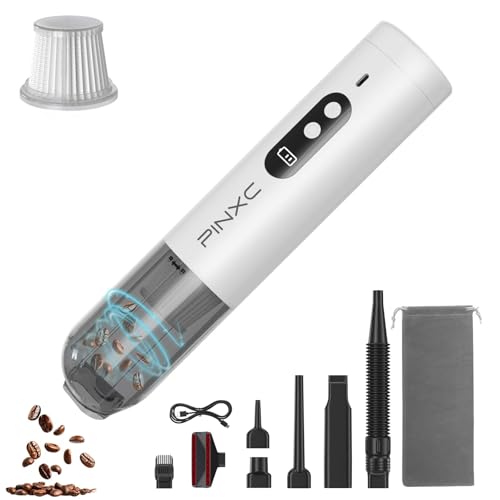 Hand Held Car Vacuum Cleaner 15000PA High Power- 5 in 1 Mini Vacuum Cordless