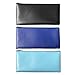 LUNASMILE 3 Pack Leatherette Securit Bank Deposit Bag, Check Wallet,Utility Zipper Coin Bag, Cash Bag, Check Bag,11 x 6 Inches with Upgraded Zipper