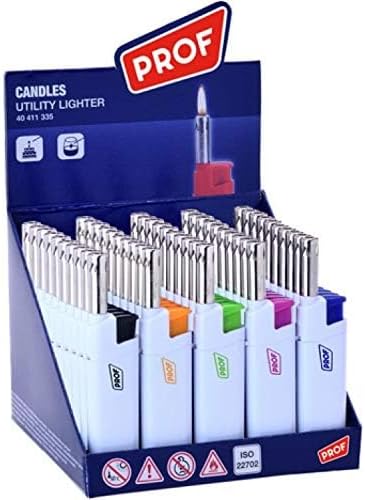 SUPPLIER Feuerzeug Fiam Ref. Prof Mini White 50 Stück