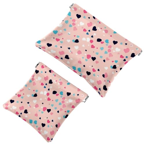 La moda incontra la funzione: borsa per il trucco impermeabile colorata Leopard Print-359 - Custodia portatile Multicolore