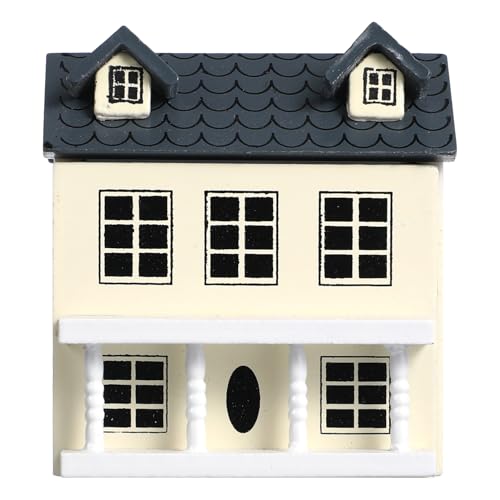 ifundom casa de muñecas casa pequeña Juguete comestibles para la Cocina de la casa de muñecas Invernadero Casitas de Madera Infantiles Home Decor Mini casa Modelo de casa en Miniatura