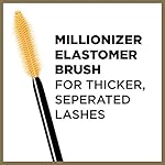 L’Oreal Paris Makeup Voluminous Million Lashes Mascara, Volumizing Collagen Infused Eye Makeup, Amplifying Mascara Brush, Washable, Black, 0.32 Fl Oz., 1 Count - Image 4