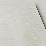 GreenFullHouse Peel and Stick Floor, Waterproof Vinyl Wood Plank 36-Pack 54 Sq.Ft, White Oak, Rigid Surface Hard Core Easy DIY Self-Adhesive Flooring