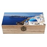 Rangement polyvalent : Idéal pour ranger bijoux, pièces de monnaie, cartes, lettres, montres, bagues, broches, objets d’artisanat et autres souvenirs précieux. Cette boîte en bois peut servir de boîte à bijoux, de boîte à souvenirs, de boîte à cartes, de boîte de rangement, de boîte à outils ou d’organiseur décoratif.