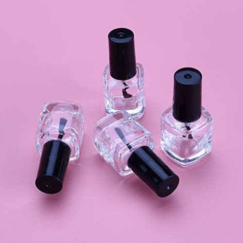 FRCOLOR 5 Stück/Packung mit Nachfüllbarem Nagellack Flasche Pinsel Leere Form mit Behältern Ml Und – Klarer Kleiner… – Bild 5