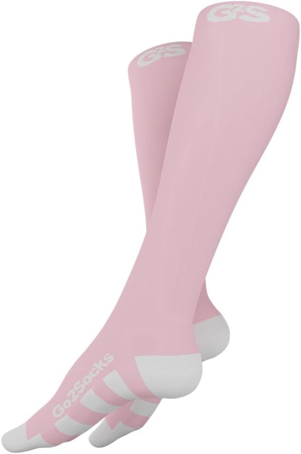 Compression Socks GO2 Socks Co for Men Women Nurses Runners 20-30mmHg Medical Stocking Athletic Everyday Travel