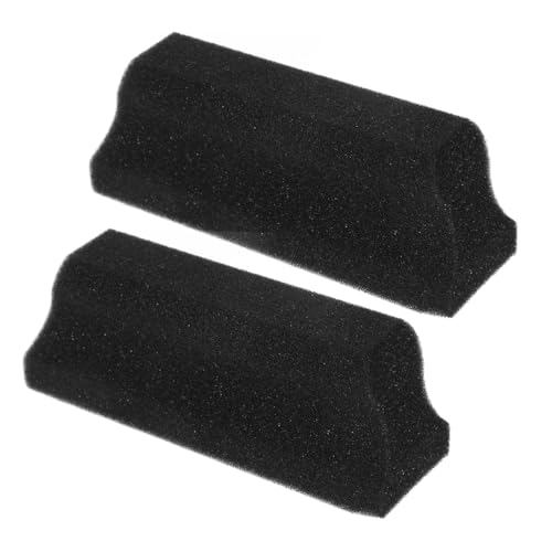 Brosse éponge à cheveux lot de 2 nettoyant barbe 12x7 cm noir portable pour salon et lavabo