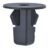 Rexka 40pcs Fender Liner Wheelhouse Liner Mud Guard Nylon Screw Grommet Nut Retainer Compatible with Toyota Lexus 90189-06013 Camry Corolla Highlander Tundra Tacoma Sequoia