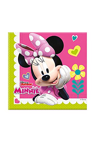 Colorbaby 87864 - Pack 20 Servilletas De Papel Disney Minnie Mouse Par