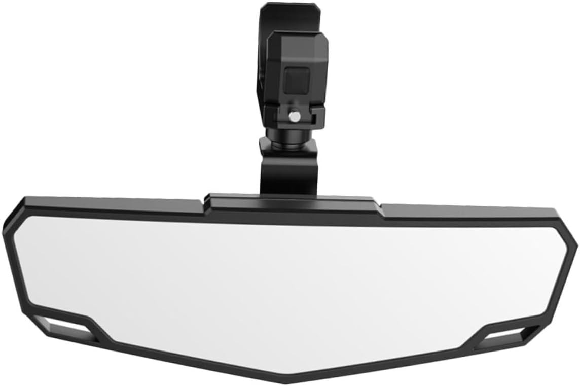 Utv Rearview Mirror Auxiliary Mirror for Atv Utv and Off-road Vehicles Easy to Install Blind Visibility Suitable for Polaris