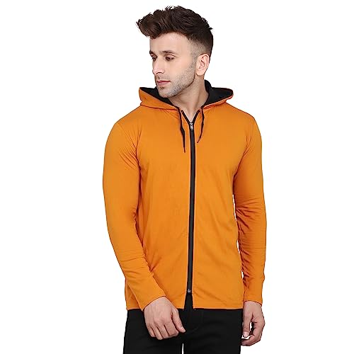 Image of Geum Men's Hooded Neck Full Sleeves T-Shirt