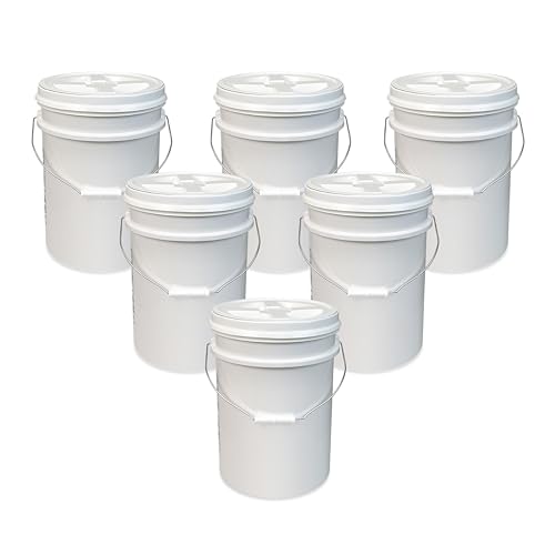 ePackageSupply Premium 5-Gallon Buckets (6-Pack)