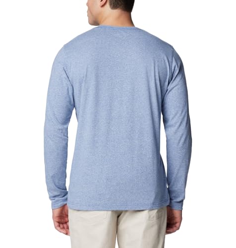 T-shirt de randonnée Columbia manches longues bleu XXL pour homme