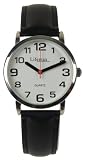 Lifemax Clear Time Watch Mens Leather Strap 421.1L