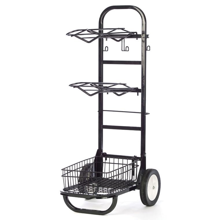 Country Pride Rolling Saddle Rack Dolly