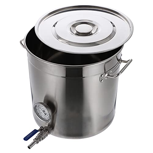 Pot de fermentation de pot de soupe en acier inoxydable 45cm avec robinet - 2