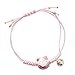 EatingBiting Feng Shui Lucky Ceramics Cat Maneki Neko Fortune Good Luck Wealth Bracelet Beads Bracelets Adjustable Wealth Health Fortune Rich Money Symbol for Purse Bag Bracelet Key Chain Cellphone