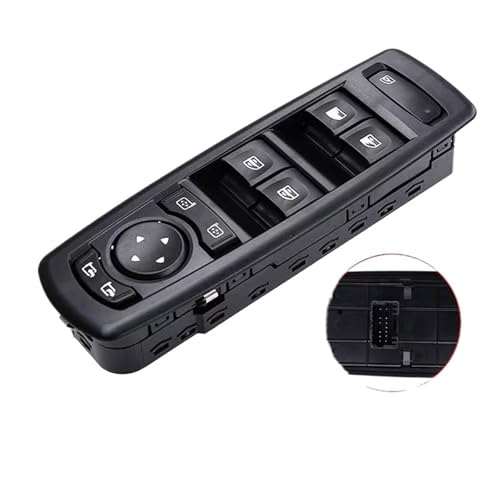 Interrupteur lève-vitre gauche 254000015R pour commande vitre Renault 2008-2016 - 2