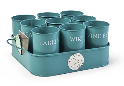 Gubbins Töpfe Sea Green Burgon & Ball - Set von Behältern