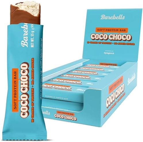 Barebells Protein Bars, 16g Protein, Sugar Free Chocolate, Low Carb, 12 ...