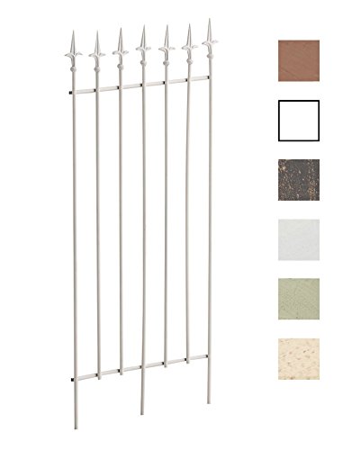 Support Mural - Elisa - Treillis De Jardin - Fer Robuste - 100 X 50 Cm