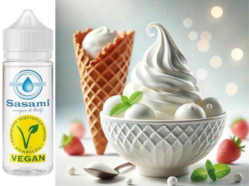 Yaourt glace arôme concentré Sasami 100ml à formulation 100% vegan