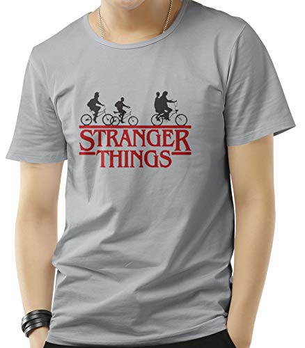 Sofia Clothing Stranger Things TV Series Shirt, (Gray, Small)
