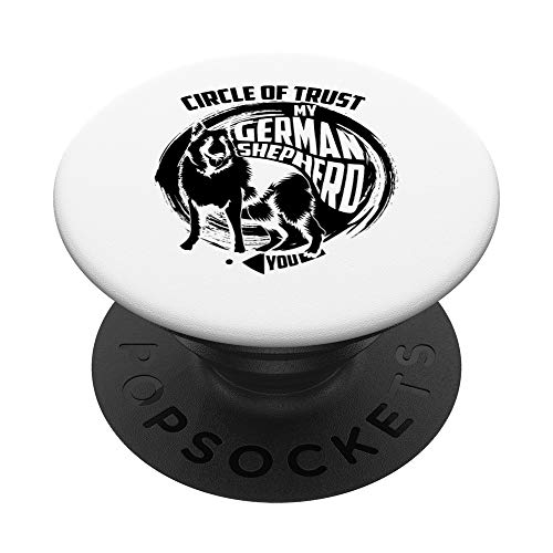 Bonito regalo de My German Shepherd Circle Of Trust PopSockets PopGrip Intercambiable