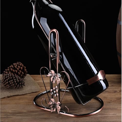 Soporte Decorativo de Metal para Botellas de Vino miniatura 4