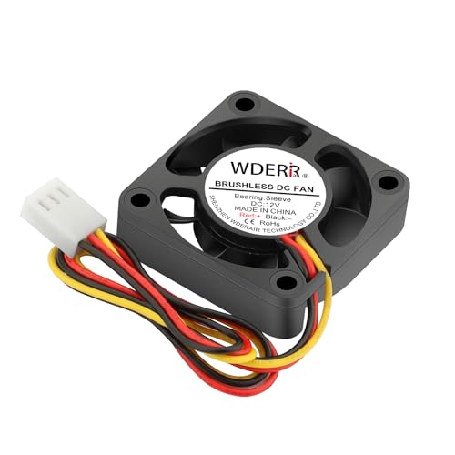 Ventilateur de refroidissement sans balais 40mm 12V pour mini projets de bricolage