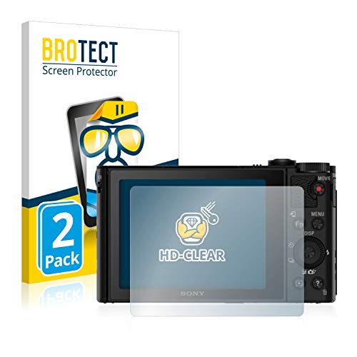 [Made in Germany] Con questa pellicola protettiva avrai un'eccellente protezione ad un prezzo imbattibile (2 Pezzi) , compatibile con Sony Cyber-Shot DSC-HX80