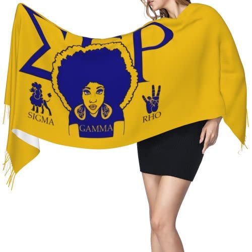 Sigma Gamma Rho Scarf Winter Warm Long Scarf Shawl Wraps Beautiful Fashion Gift #TOP4