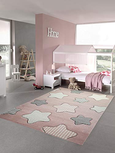 Amazon Tappeto Per Bambini Camera Dei Bambini Taglio Sagomato Cani Mondo Beige Blu Colori Pastello Dimensione 120x170 Cm