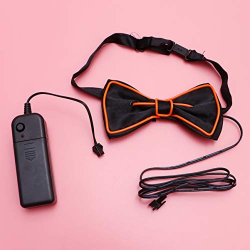 TENDYCOCO Papillon per Uomo Led Light up Papillon