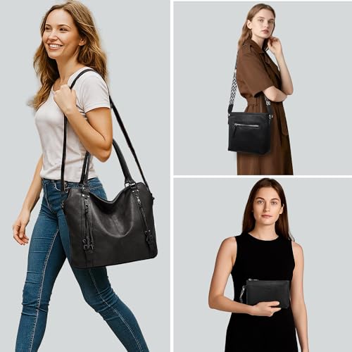 Bolso Tote para mujer TANTOMI de cuero grande miniatura 2